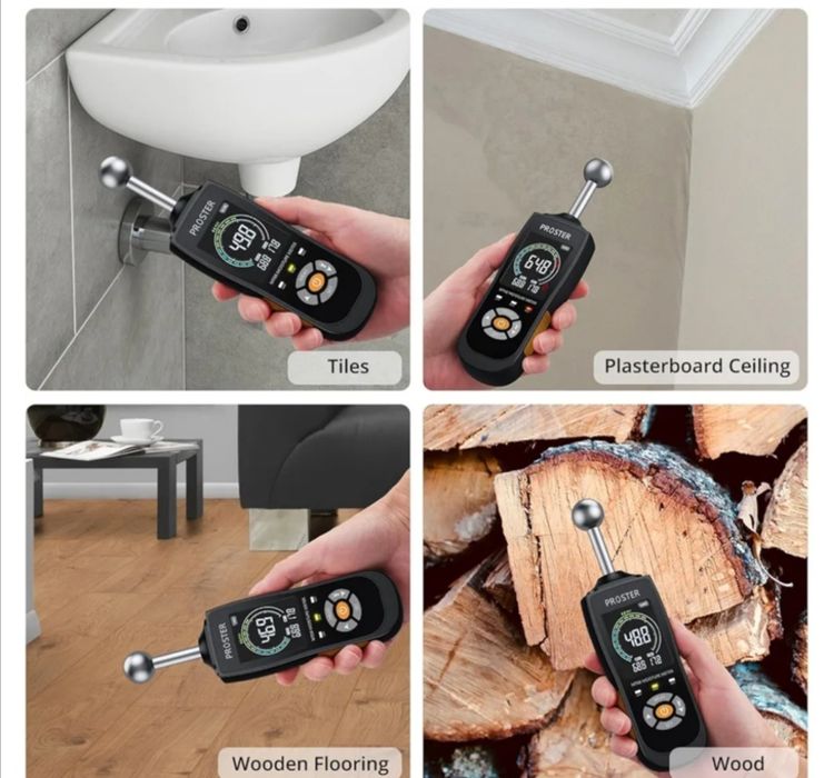 Детектор за стени, дърво, зидария, бетон, гипс,плочки, строителни мате