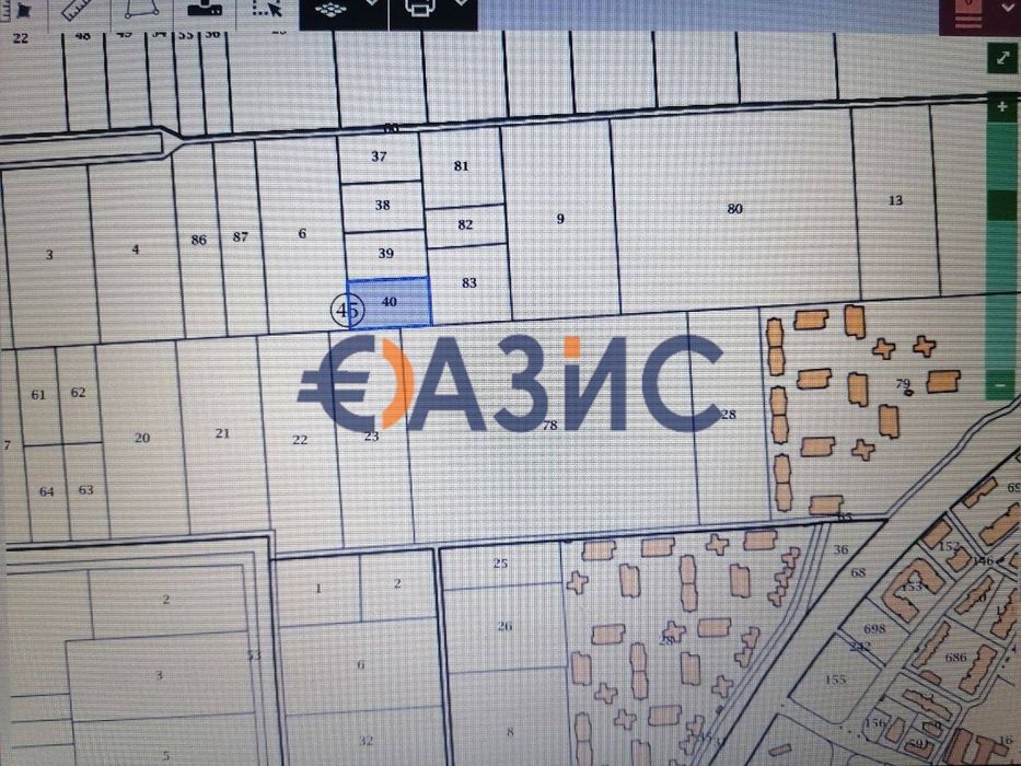 Парцел с възможност за преобразуване за строителство, Слънчев Бряг,