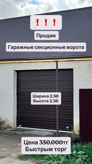 Автоматические секционные ворота