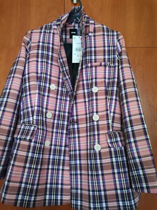 Страхотно Розово сако S/M. SINSAY. Ново!