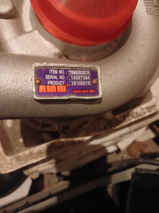 Турбина для Perkins двигателя