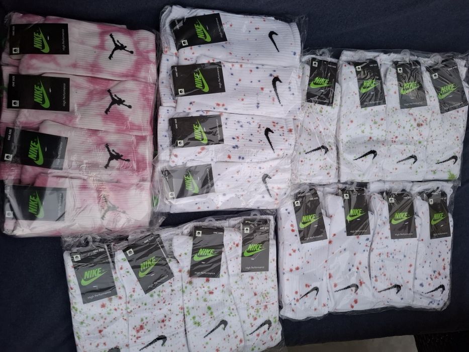 Шарени високи чорапи унисекс