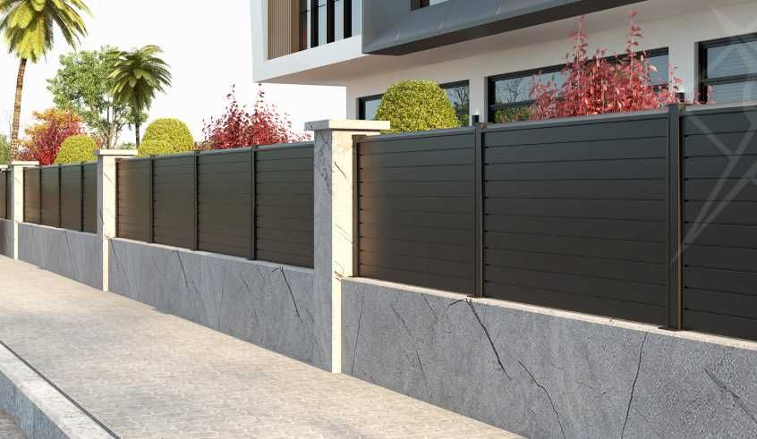 Алуминиеви градински огради