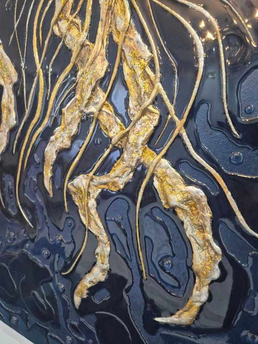 Интерьерная картина-барельеф "Медузы"