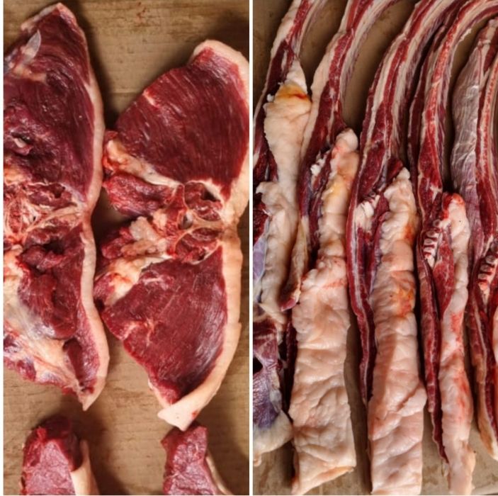 Ет табак тап, конина  тай.