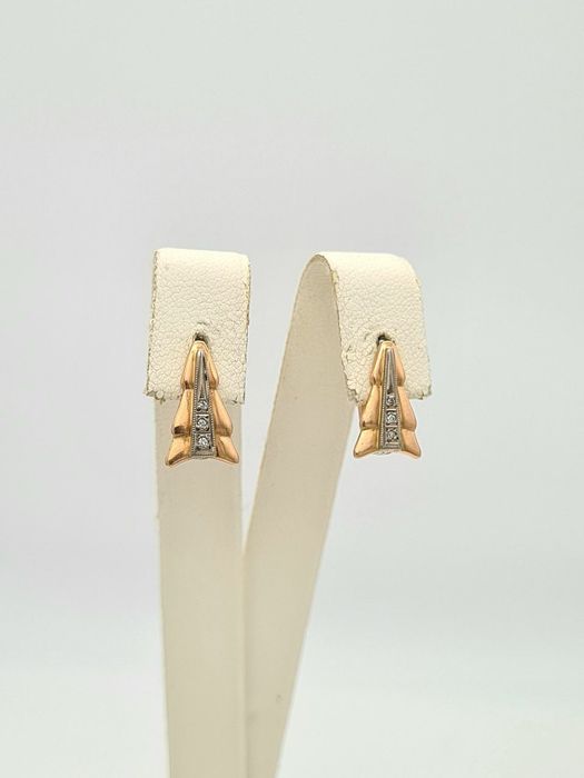 Редкие винтажные серьги времен СССР.