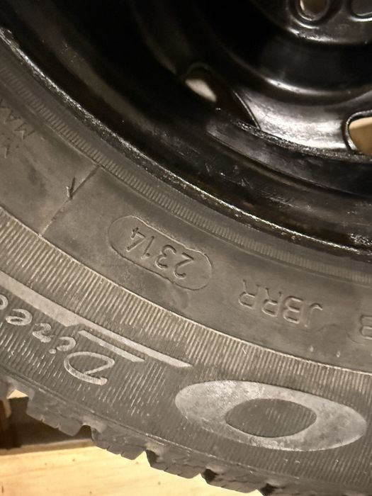 Зимни гуми 165/70/13 Debica с джанти за Ford Fiesta