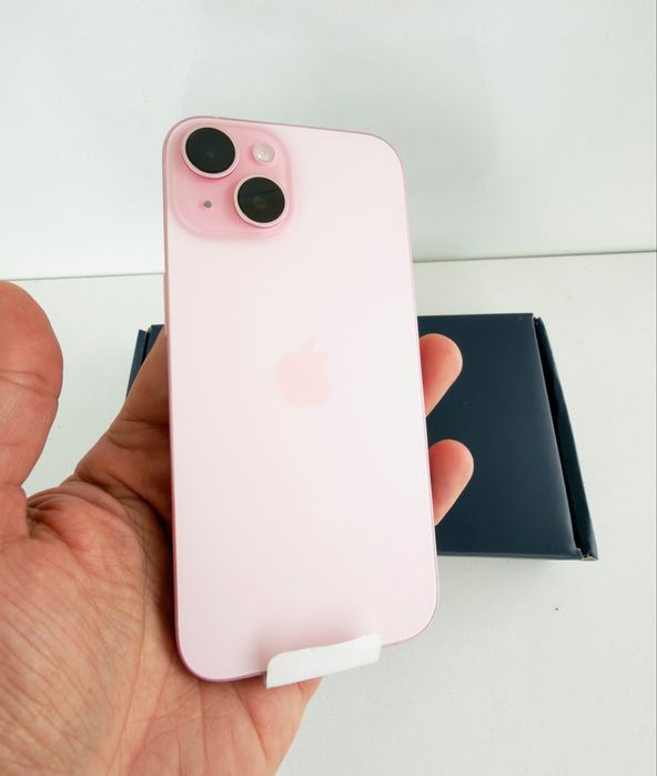 НОВ! iPhone 15 128GB Pink / Blue Гаранция!