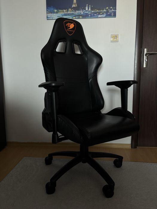 Геймърски стол COUGAR Armor Gaming Chair Black