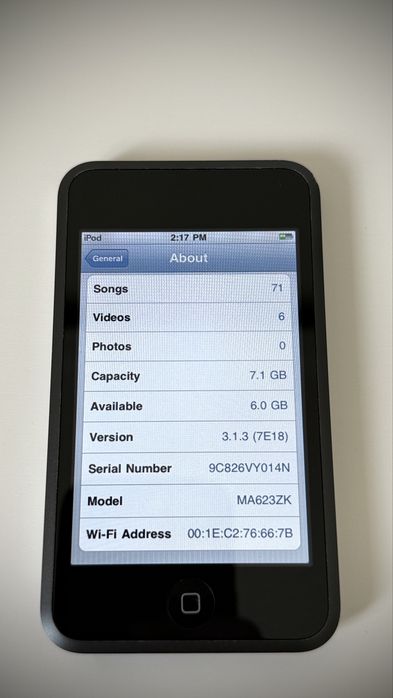 iPod Touch 1st Generation 8GB