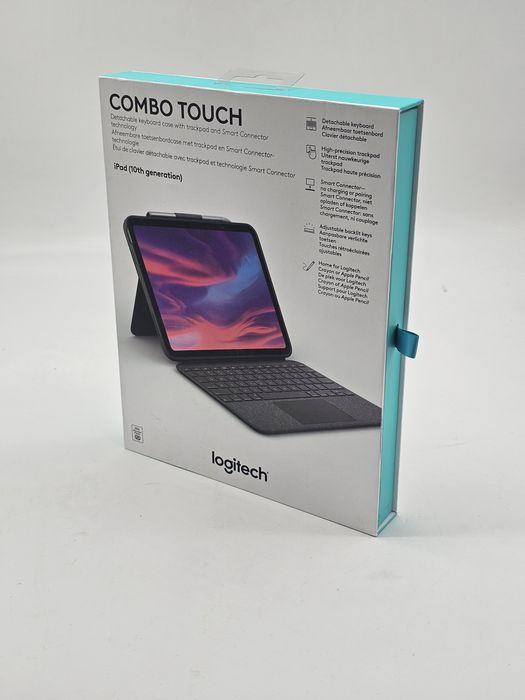 Husa cu tastatura Logitech Combo Touch pentru Apple iPad (10th g