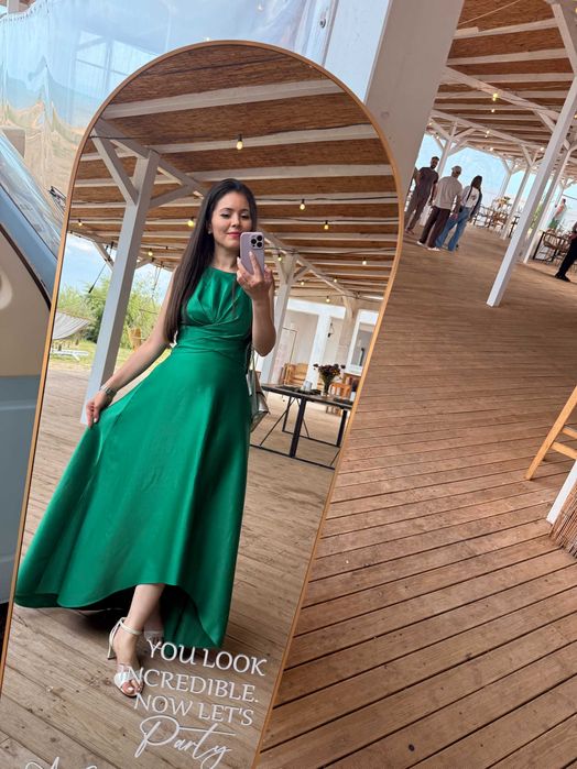 Rochie Badgley Mischka – verde smarald, mărimea S-M