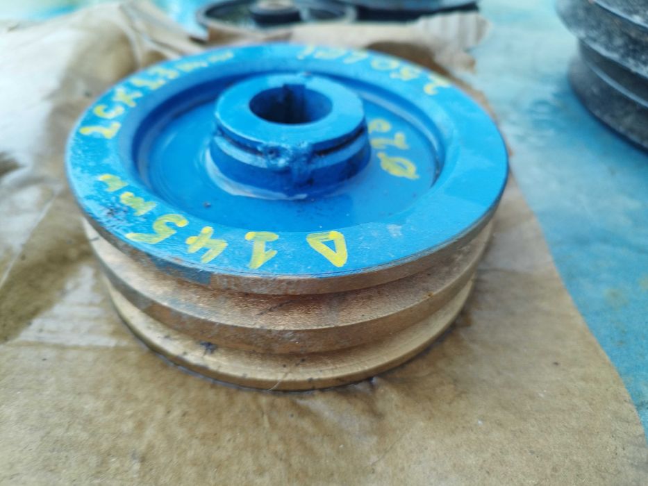 Fulie cu 2 curele 145 mm diametrul