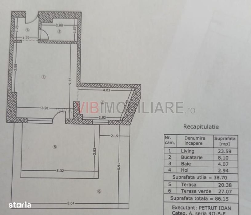 Studio - Terasă 47mp - Bloc 2026 - Virtutii/Crângași
