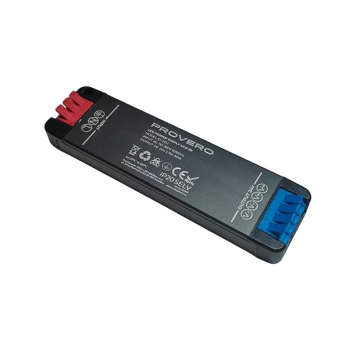 Ultra Slim Захранване UPC 90W 24V с бързи връзки