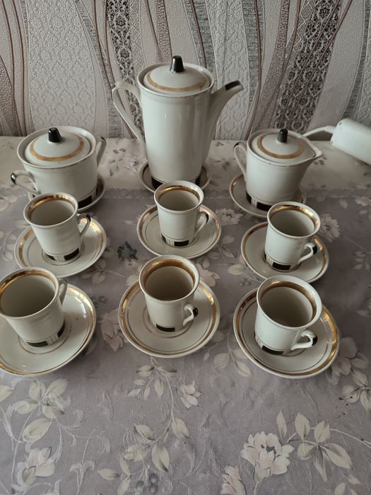 Кофейный сервиз белый