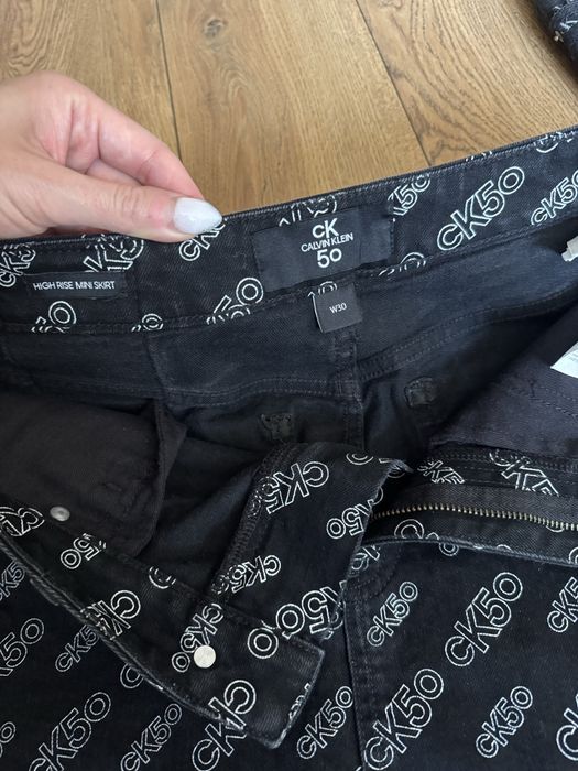 Дамска дънкоеа пола Calvin Klein