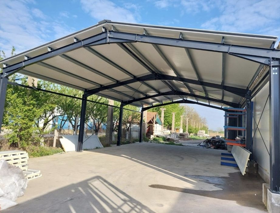 Vand și construiesc  o gama larga de hale sau structuri metalice  noi