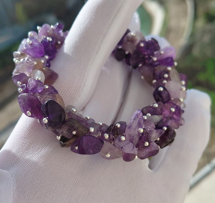 Браслеты из натуральных камней.