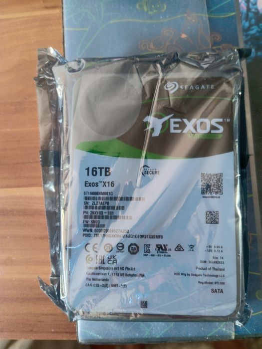 Hard disc 16 TB Exos