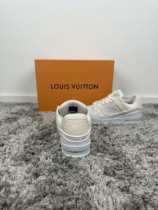 Adidasi LV Trainer Alb - Adidasi Fete Baieti Full Box