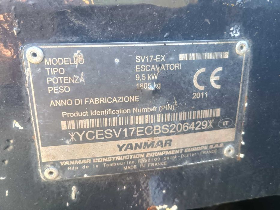 YANMAR SV 17 an 2011