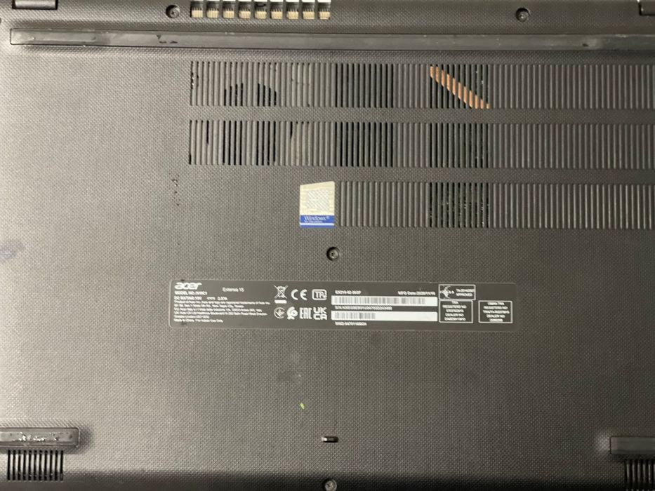 Продам ноутбук Acer Extensa 15 (модель N19C1).