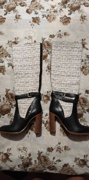 Дамски ботуши на ток