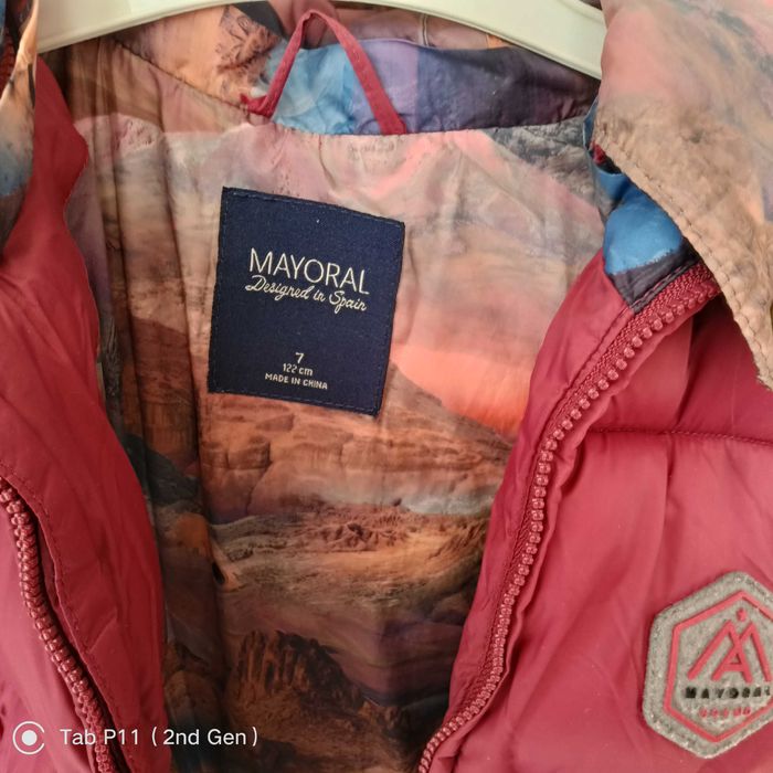 Зимно яке на Майорал размер 122,7г