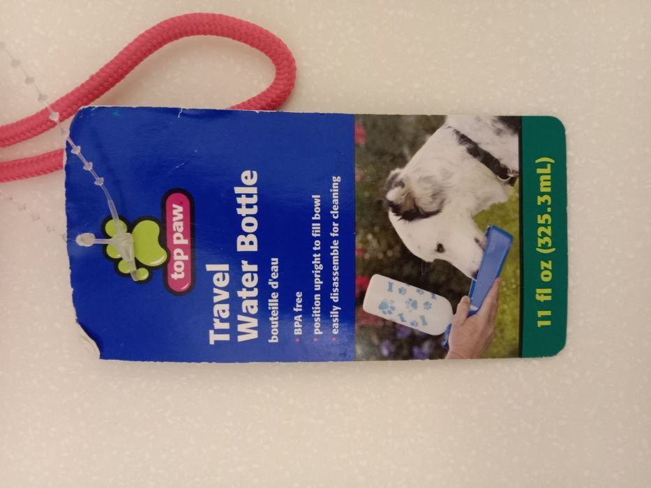 Переносная поилка для собак