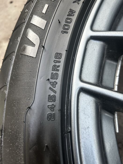 Диски r18 с летней резиной