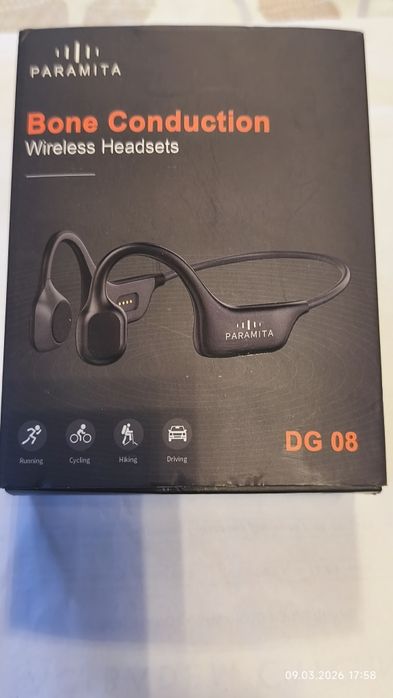 Безжични слушалки с костна проводимост Paramita DG 08