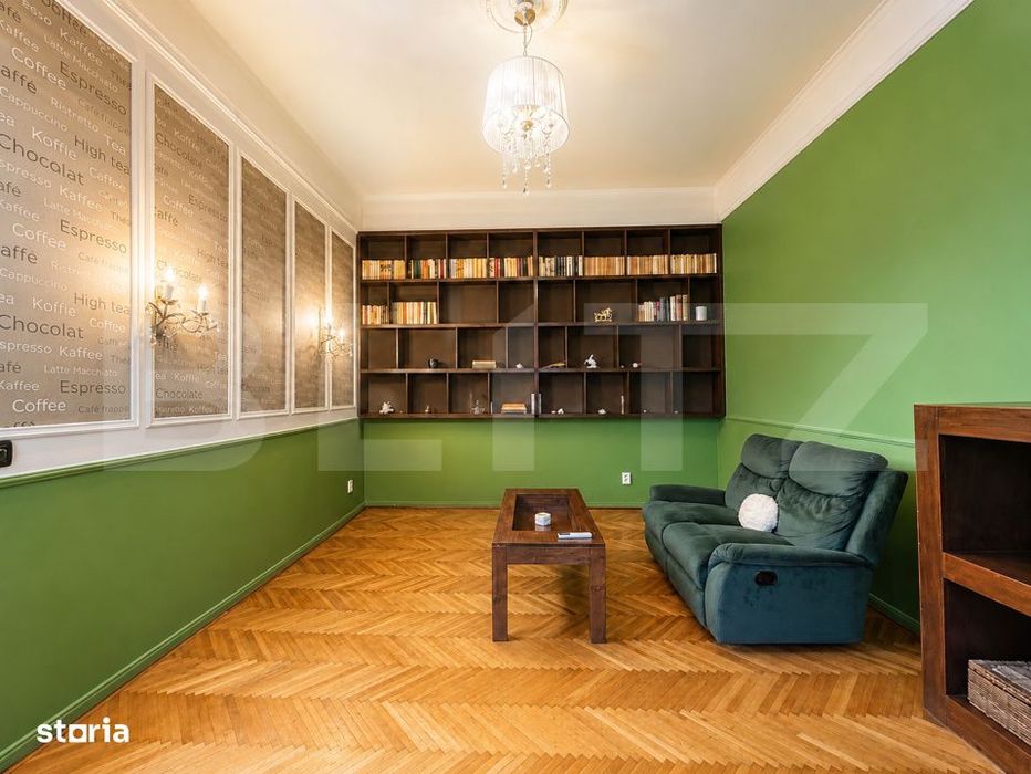 Apartament elegant cu tavane inalte si farmec interbelic — fotografia 1