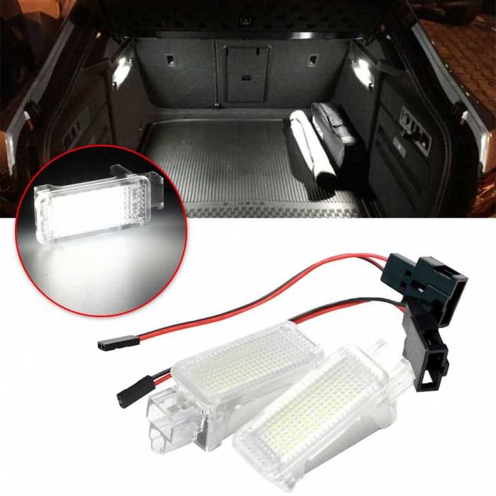 Lampi LED portiere portbagaj picioare torpedou  Vw Audi Skoda Seat