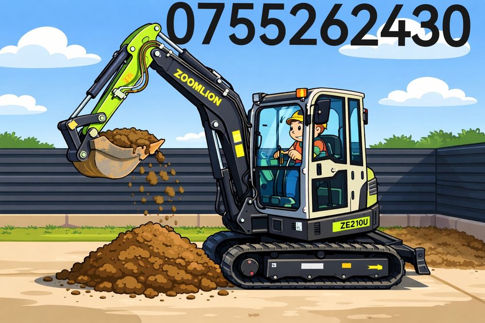 Inchirieri miniexcavator