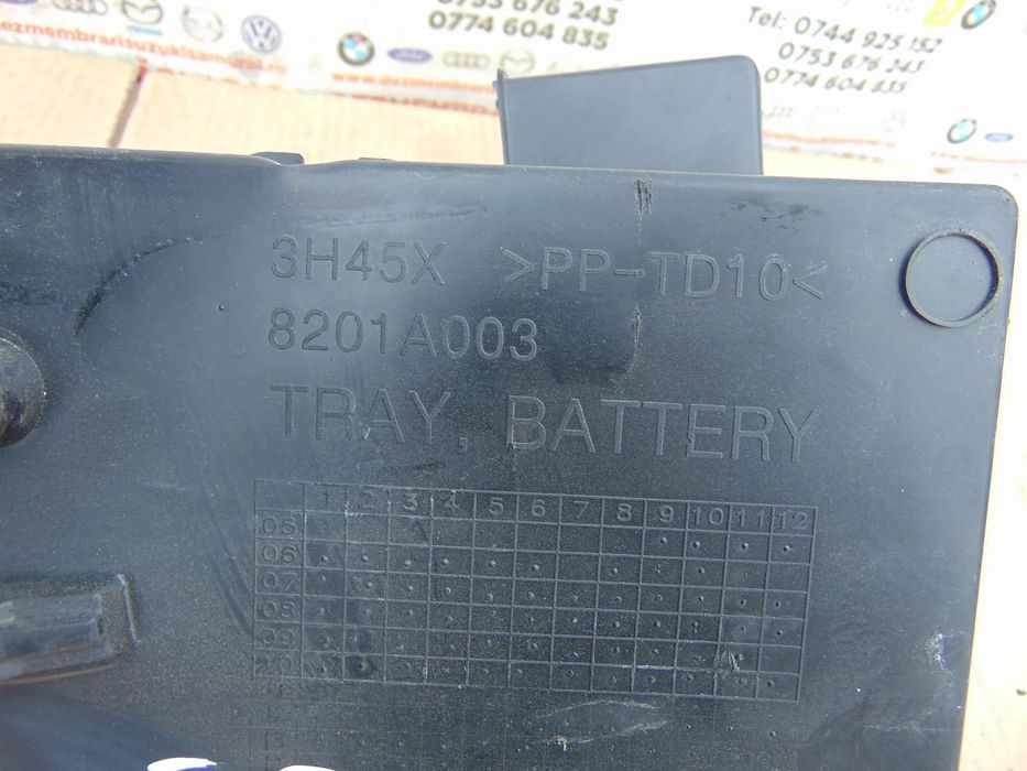 Suport baterie Mitsubishi Outlander 3 cod 8201a003