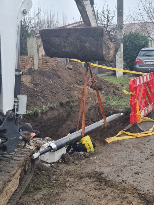 Subtraversari orizontale-Racheta pneumatica-Bransamente