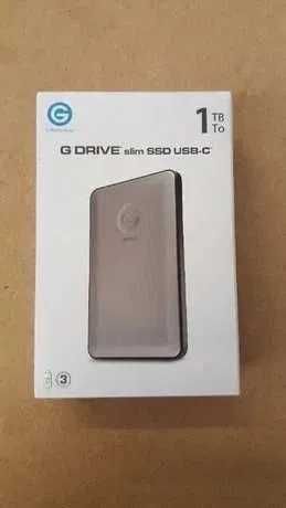 SSD GDRIVE slim G-Technology usb-c usb 3.0 1TB | Nou . Sigilat