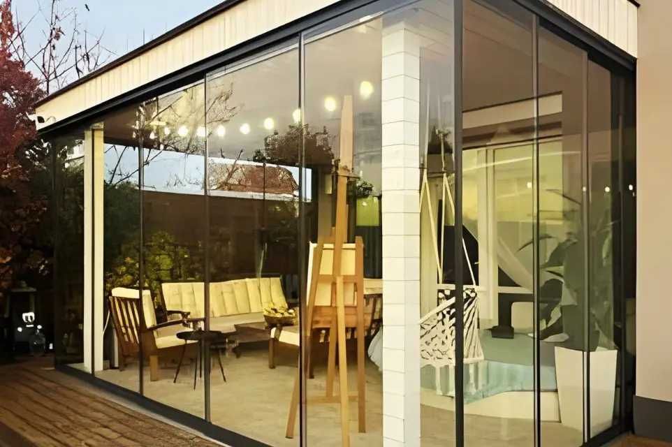 Inchideri terase cu sticla culisanta