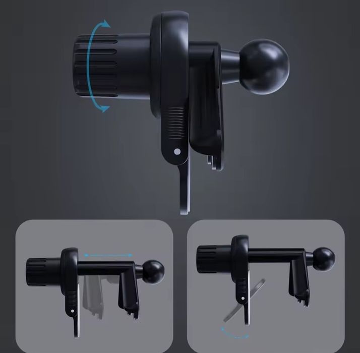 Suport auto telefon special cu prindere pe consola ecran