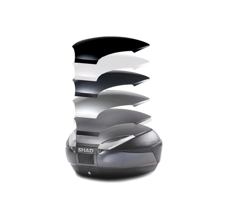 Top case Shad SH48 Titanium cutie moto