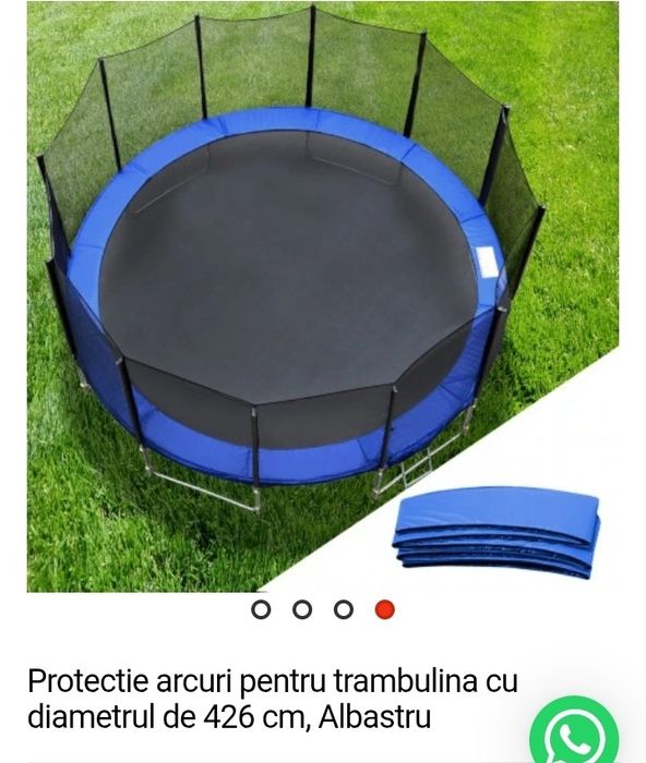Protectie arcuri pentru trambulina cu diametrul de 426 cm