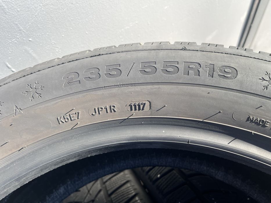 4бр 235/55/19 на 7мм с 17дот