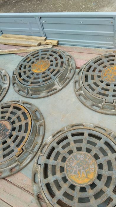 Чугунные люки новые