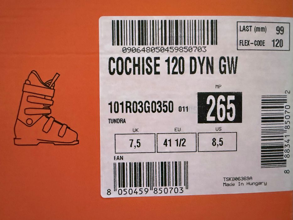 Мъжки ски обувки Tecnica Cochise 120 DYN GW