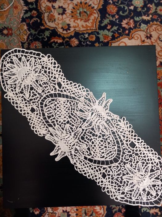 Mileu macrame lucrat manual