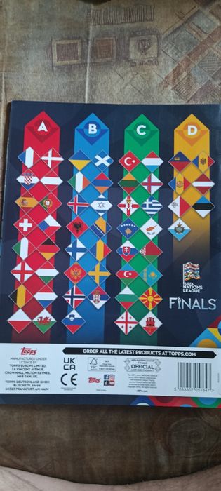 Продавам албуми на Topps и Panini