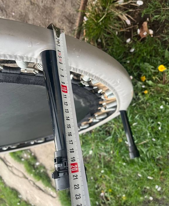 Батут в хорошем состоянии