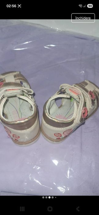Sandale bebe fata marime 20 piele