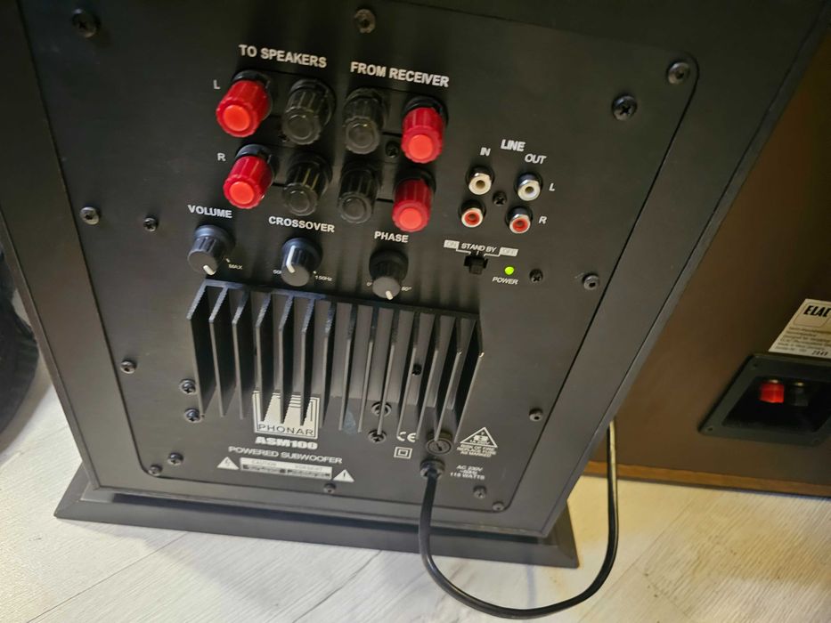 Sistem Boxe Audio Home Cinema Phonar Subwoofer Activ ASM 100 Centru Sateliti